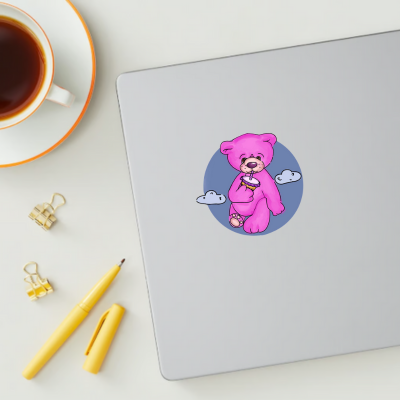 Stay chill drink boba sticker