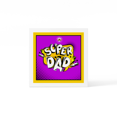 Super Dad sticker